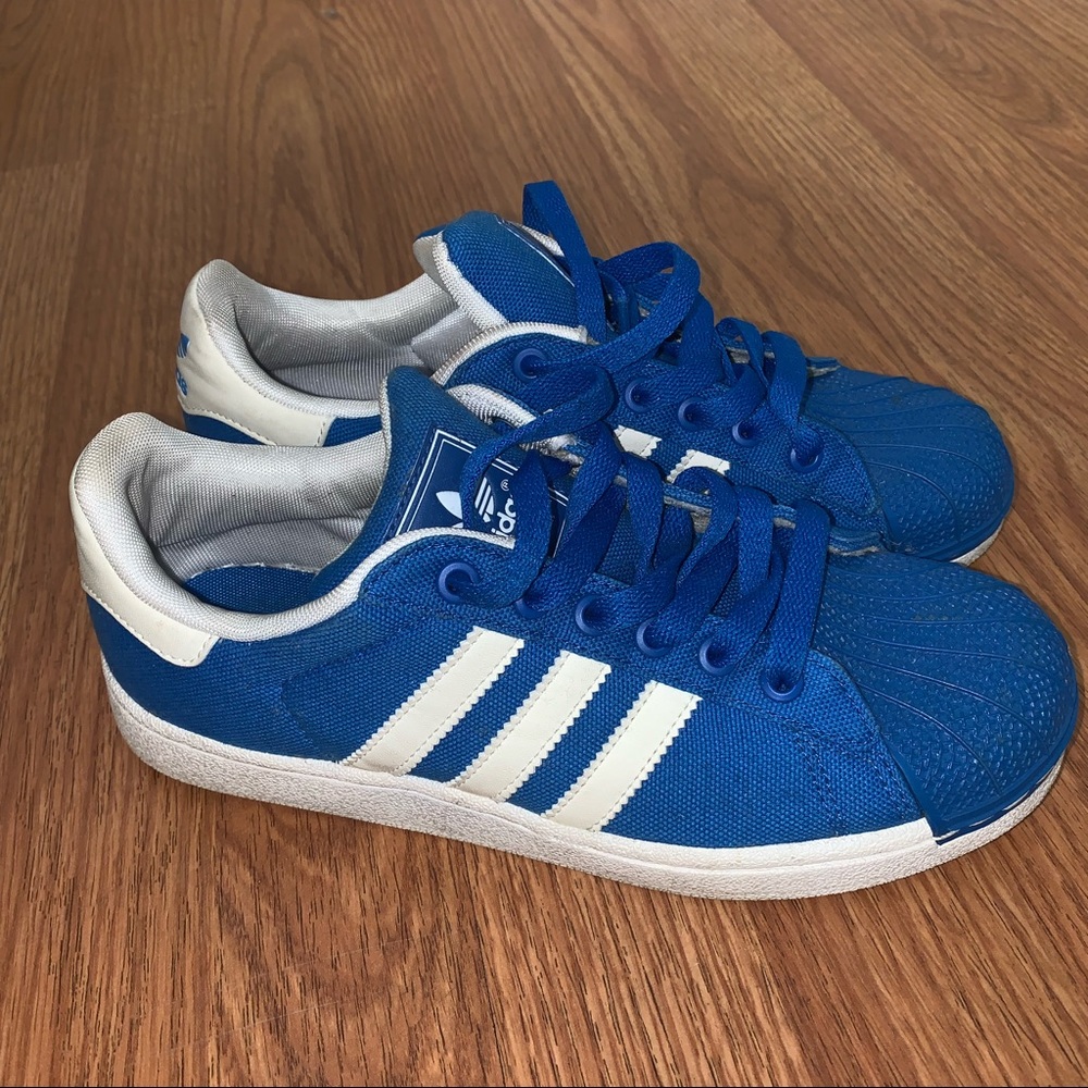 Blue all star adidas